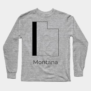 Montana, UT. Long Sleeve T-Shirt